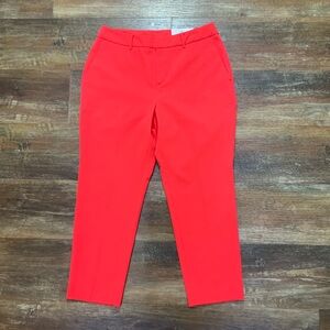 NWT $69.50 I.N.C. International Concepts Starfish Pink Crop PantSize 12